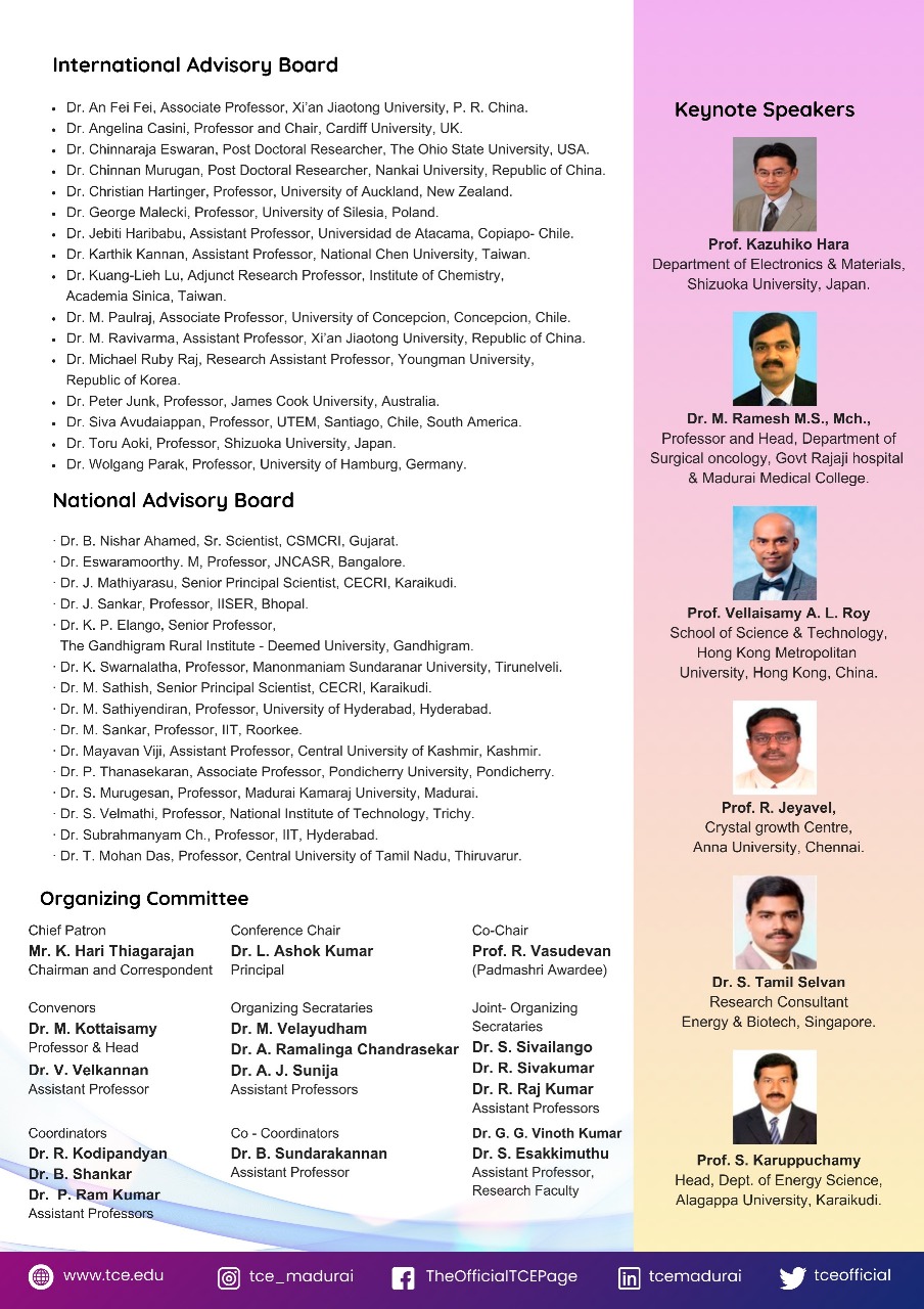 International Conference on innovations in Sustainable Technologies for Energy, Environment, and Healthcare (ICISTEEH – 2026)