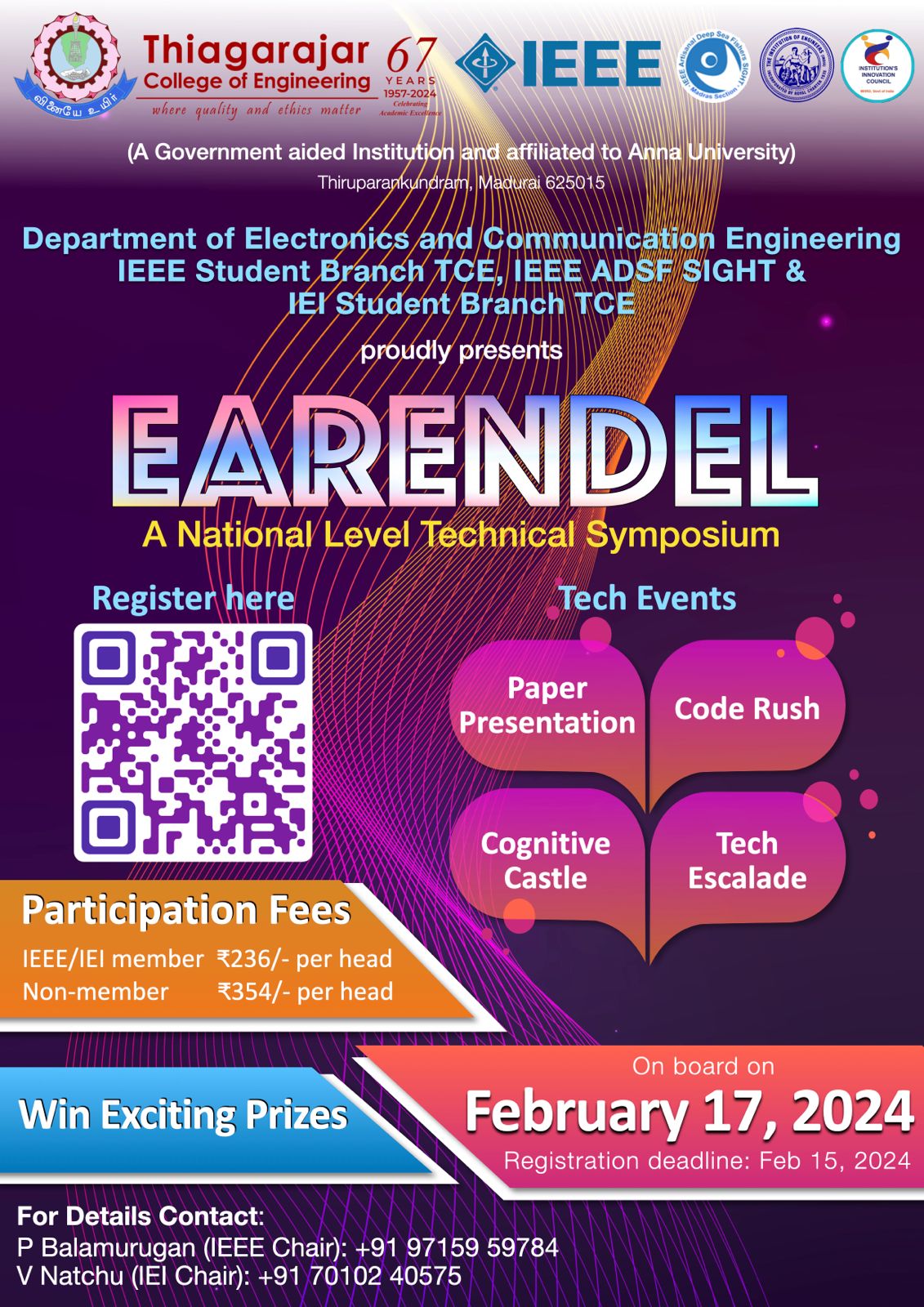 A National Level Technical Symposium - EARENDEL