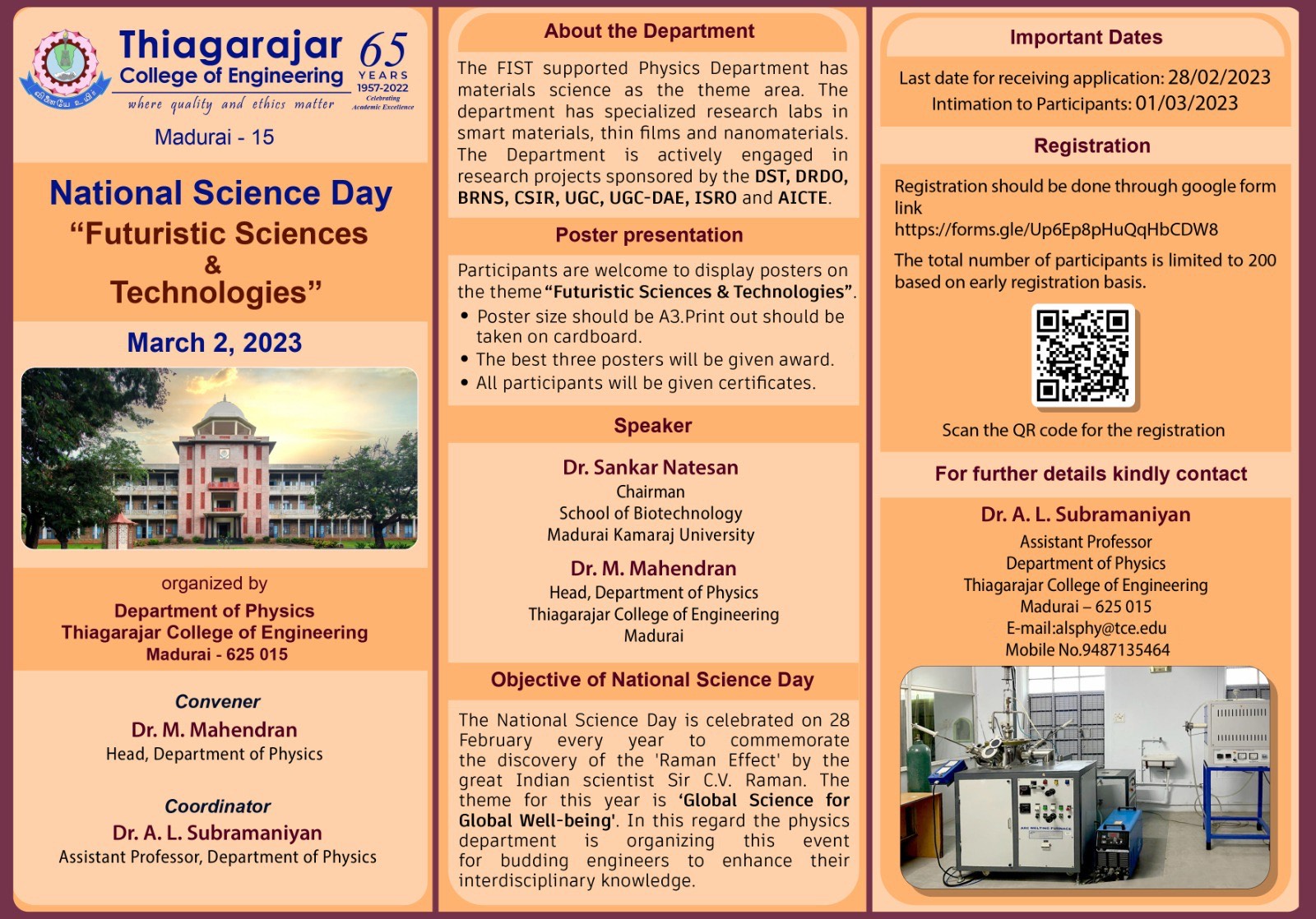 National Science Day Futuristic Sciences and Technologies
