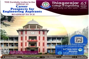 Webinar on Career Prospects for Engineering Aspirants ROADMAP to TCE