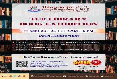 TCE Library Book Exhibition