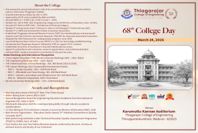 68th College Day 
