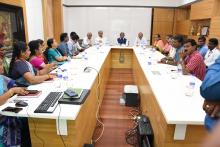 NAAC Peer Team Visit Photos