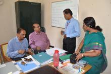 NAAC Peer Team Visit Photos