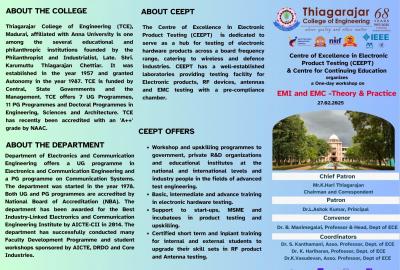 CEEPT & CCE organized One-Day Workshop on EMI and EMC: Theory & Practice