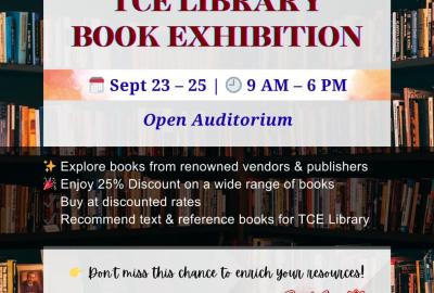 TCE Library Book Exhibition